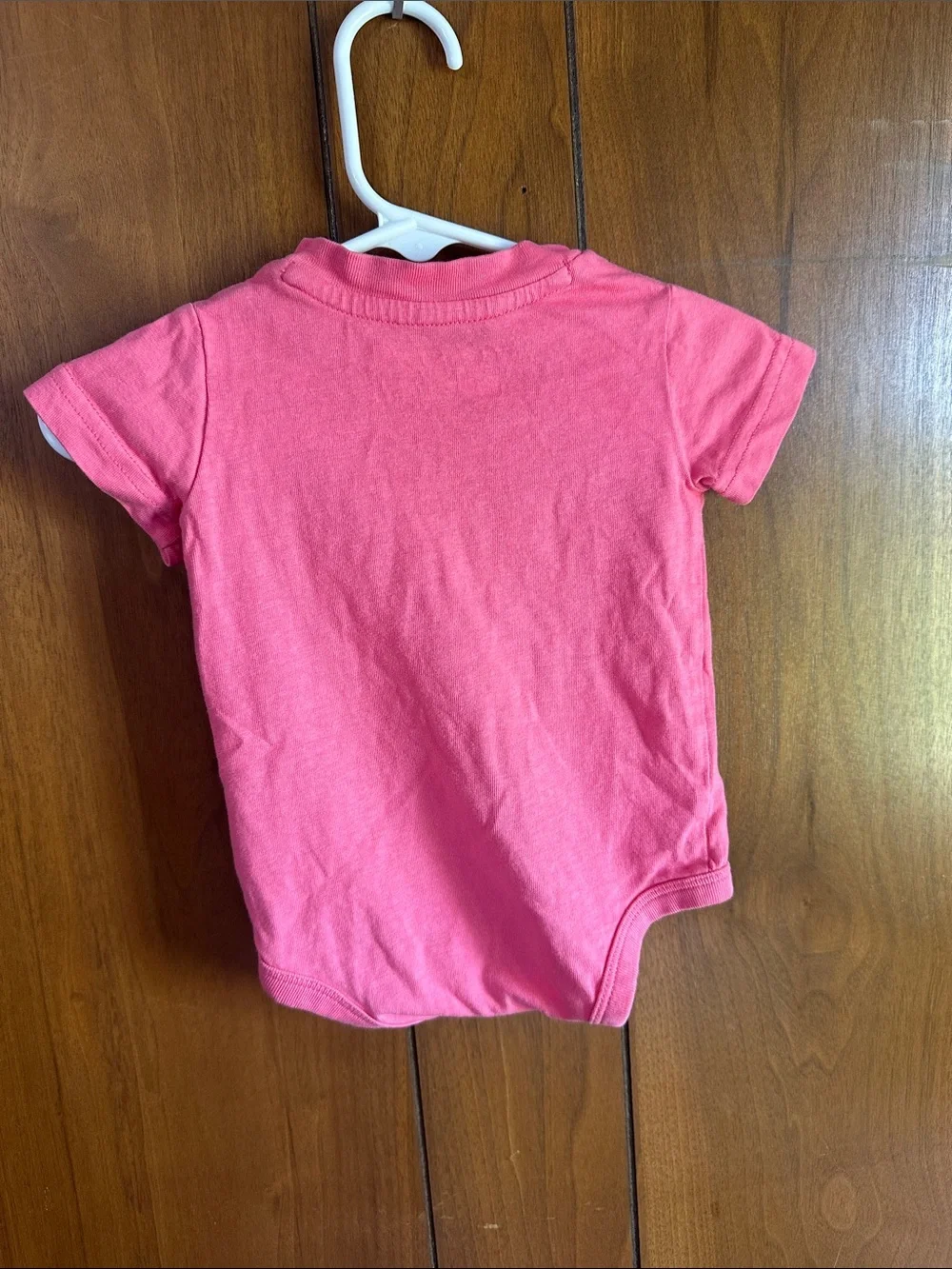 Carhartt Pink Short-Sleeve Pocket Onesie